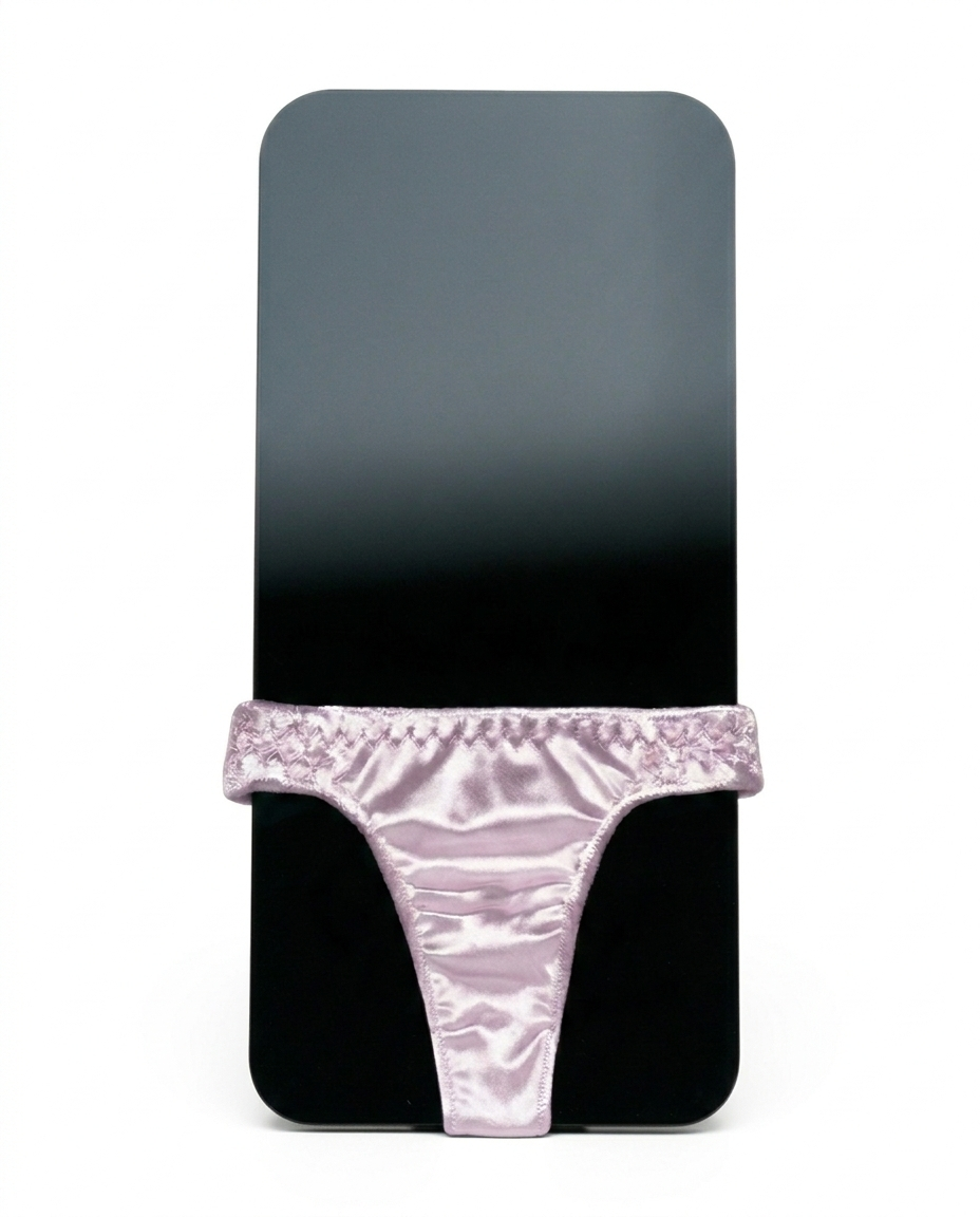 Panties for phone with matching human ones