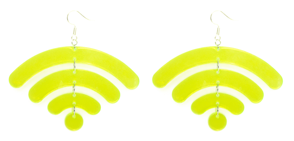 Wifi Earrings Large