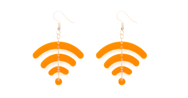 Wifi Earrings Small