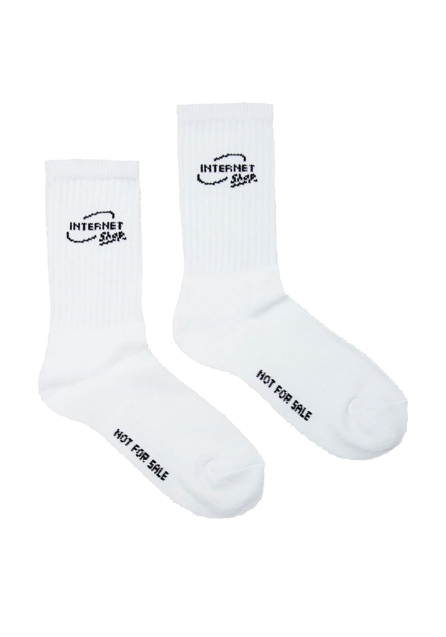 Logo Socks White